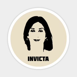 Daphne Caruana Galizia - Invicta Magnet